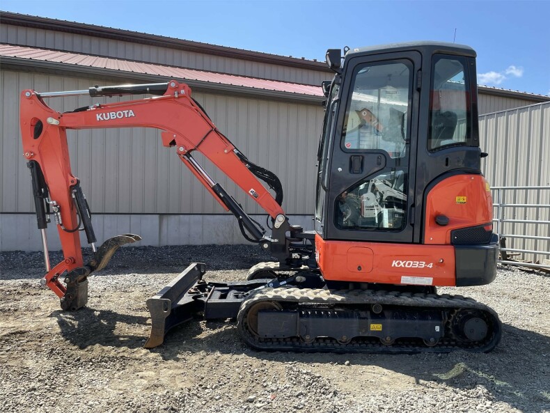 2021 Kubota KX033-4 Mini Excavator